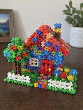 Colorful Interlocking Building Construction Toy Pieces – Large Lot